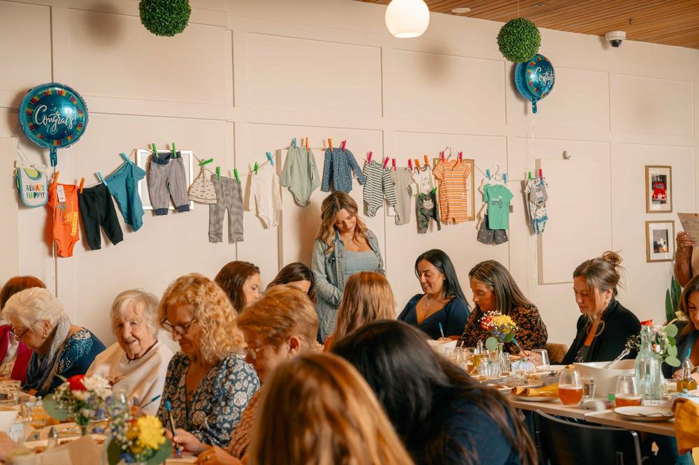 Baby shower event